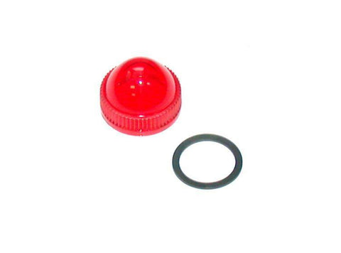 NEW SQUARE D   9001R-9   RED INDICATOR LIGHT LENS W/GASKET