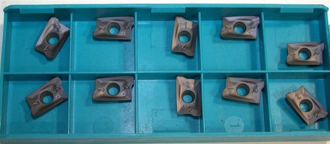 Lot of 10 New Ingersoll 5809739 Carbide Milling Inserts AOMT110308R IN2040