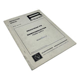 Regatran Model PR0-100 Semiconductor Power Supply Instruction Manual