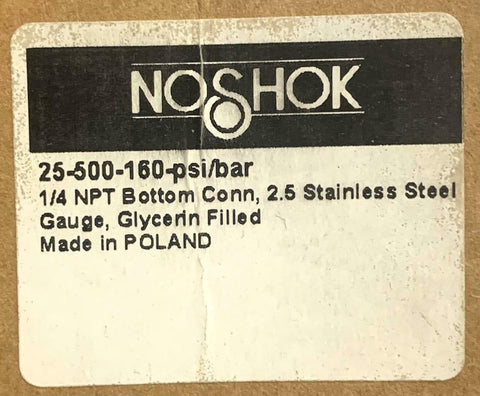 NOSHOK 25-300-1500 | New (In Box) | MRO Global Solutions NOSHOK 25-300-1500 | New (In Box) | MRO Global Solutions