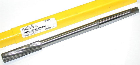 Lavallee & Ide 1/2" (.5000) #1 Morse Taper Shank Spiral Chucking Reamer 531U