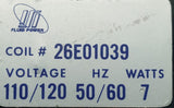 ISI Fluid Power 26E01039 Solenoid Coil 110/120V 50/60HZ 7W