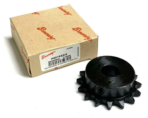 Browning H4016X3/4 Sprocket 3/4" Bore 40 Chain 16 Teeth (4 Available)