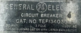 General Electric TEF134030 3 Pole Circuit Breaker 30A 480V
