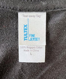 Tultex Men's Tool Tour 2012 Graphic Black Short Sleeve Shirt Size Large