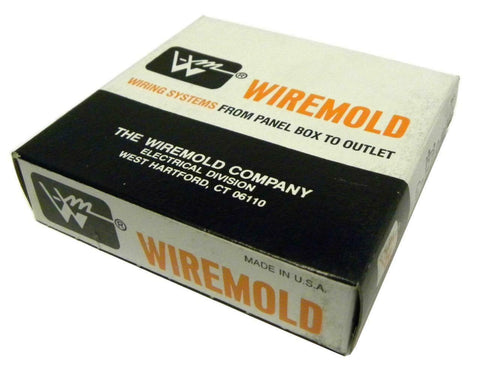 NEW IN BOX WIREMOLD G-4007C-2 GRAY 2-GANG DEVICE PLATE