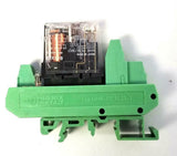 Omron G2R-2-S Relay W/ Phoenix Contact UMK-SE-11,25-1 (3 Available)