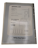Buffalo Forge Company- No. 1 RPMSTER Bulletin 3967-A