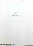 Kistler Model 912 Quartz Load Cell Instruction Manual