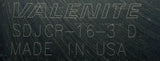 Valenite SDJCR-16-3D Lathe Turning Tool Holder 1" Shank 4.75" OAL