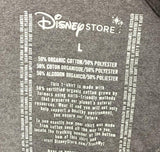 Disney Men's  Marvel Captain America Gray Short Sleeve T-Shirt Size Large