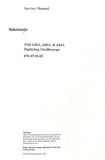Tektronix TDS 620A, 640A & 644A Digitizing Oscilloscope Service Manual