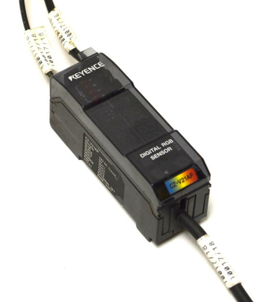 KEYENCE CZ-V21AP DIGITAL RGB SENSOR