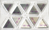 Lot of 10 New Kennametal Triangle, CBT Chipbreaker for Indexables CBT-16N