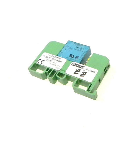 PHOENIX CONTACT   EMG 10-REL/KSR-G24/1-LC   DIN RAIL MOUNT RELAY MODULE
