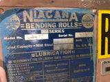 6' x 3/16" Niagara 6-72 Initial Pinch Bending Roll