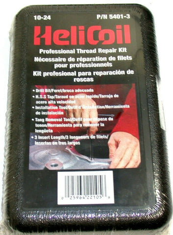 Helicoil Heli-Coil 304 Stainless Steel Thread Repair Kit 10-24 36 Pcs 5401-3
