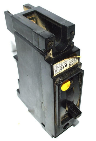 SIEMENS ITE ET-1554 CIRCUIT BREAKER SINGLE POLE 20 AMPS 277 VAC