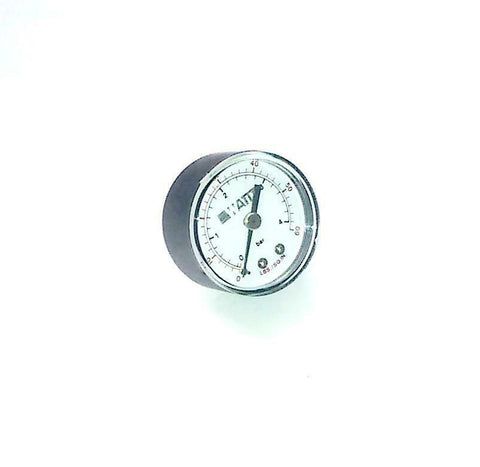 New Watts  274Z 60WS  Back Mount Air Pressure Gauge 0-60 PSI 1/8 NPT 1-1/4" Face