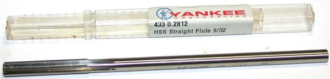 Yankee 9/32" Right Hand Spiral 6 Flute Reamers 433-0.2812 New