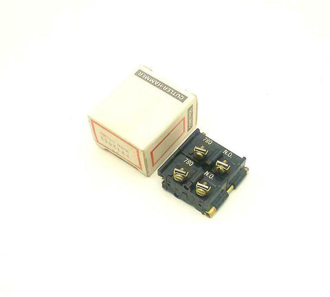 New Cutler Hammer  E30KLA4  Contact Block 2 N.O. Contacts 10 Amp