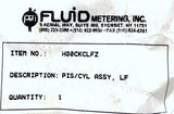Fluid Metering Inc. H00CKCLFZ Piston / Cylinder Assembly Kit