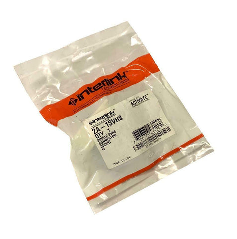 New Interlink 2A-1SvHS Single connector Insert