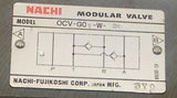 New Nachi  Fujikoshi  OCV-G01-W-20  Modular Hydraulic Valve