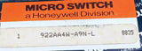 Honeywell Micro Switch 922AA4W-A9N-L Proximity Sensor