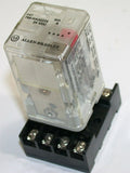 UP TO 5 ALLEN BRADLEY 10 AMP 3 PDT 24VDC RELAY 700-HA33Z24 SERIES A W/BASE