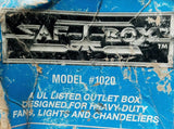 Saf-T-Box 1020 Outlet Box For Fans Lights & Chandeliers