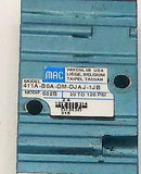 Mac  411A-B0A-DM-DJAJ-1JB  Solenoid Valve W/Plug 120 VAC 1/4 NPT