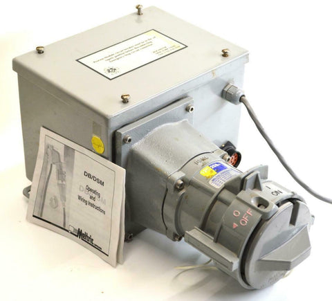 Meltric 89-60167-080-S 3 Phase Receptacle W/ Housing 120-208 V 60 A