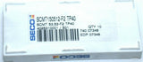 Lot of 7 New Seco Indexable Coated Carbide Turning Inserts SCMT150512-F2 TP40