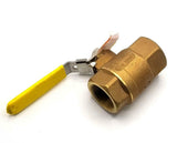 APOLLO 701072741 1-1/2" FNPT Bronze Ball Valve Inline