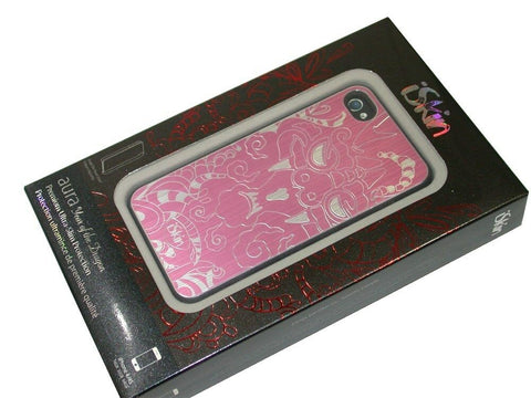 New iSkin Aura Year of the Dragon Case for iPhone 4/4S DRGIP4-PK2 -FREE SHIPPING