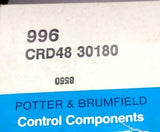 New Potter & Brumfield  CRD48 30180  On/Off Delay Timer 24 VDC 8-Pin 1.8-180 S