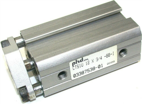 PHD Air Pneumatic Dual Rod Cylinder 1" Stroke 12MM Bore CTS1U 12 X .75-BB-I