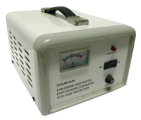 SIMRAN SYM-2000DE STEP-UP/DOWN CONVERTER