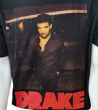 Men's Drake Take Care Graphic Black Short Sleeve Shirt Size Large