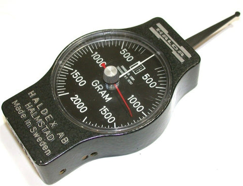 HALDA HALDEX AB DYNAMOMETER 200 - 2000 GRAMS GD-200