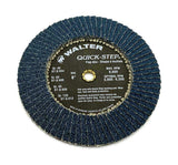 Walter 07-Q-604 Quick-Step 6" 40 Grit Flap Sanding Disc 8,600 RPM (6 Available)