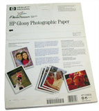 Box of 20 Sheets HP 8.5" x 11" Glossy Photographic 8.5" x 11" Paper HP C5982A