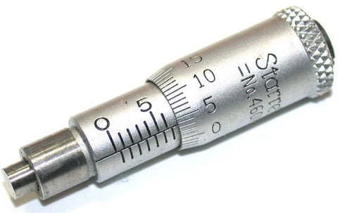 Starrett Micrometer Head 0.01mm Graduation 0-6.5mm Range No. 460M