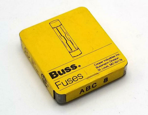 Buss ABC-8 Fuses 8 A 250 V (Box of 5)