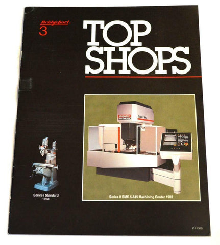 BRIDGEPORT C-1130B TOP SHOPS MACHINE BROCHURE