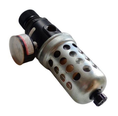 ARO 129241-000 Pneumatic Air Regulator 1/2" FNPT Ports 0-160PSI Gauge 250PSI Max