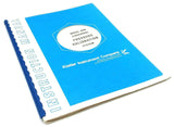 Kistler Model 292 Pressure Calibration System Instruction Manual