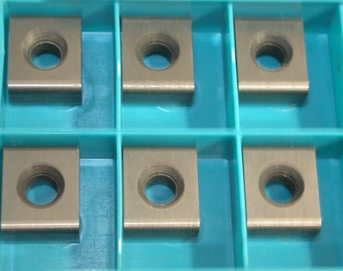 Lot of 6 New Ingersoll Carbide Milling Inserts LNE424-04 213A