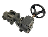 Milwaukee Valve HP1LCS4211 2-1/2" Butterfly Valve w/ Gear